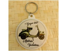 Bomboniere vespa portachiavi personalizzato