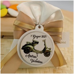Bomboniere vespa portachiavi personalizzato