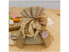 Bomboniere tema Cavallo Portachiavi Personalizzato