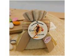 Bomboniera Portachiavi Basket