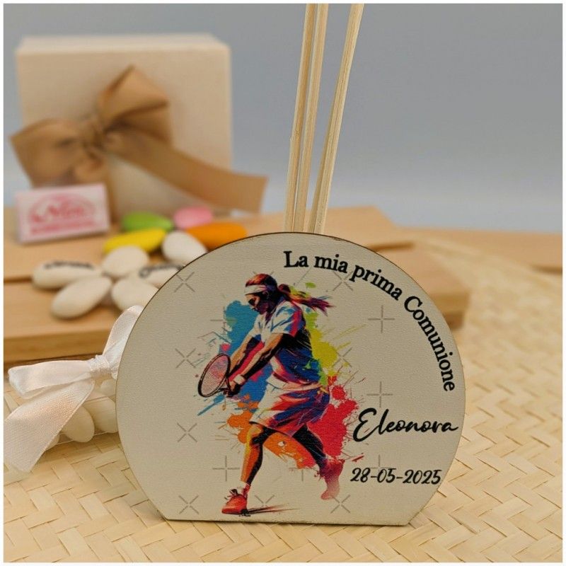 Bomboniera Tennis Profumatore da Bambina