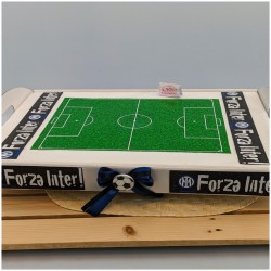 Vassoio campo da Calcio porta bomboniere