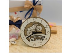 Bomboniere Orologio a Tema Motocross