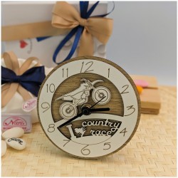 Bomboniere Orologio a Tema Motocross