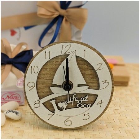 Bomboniere Orologio a Tema Barca a vela