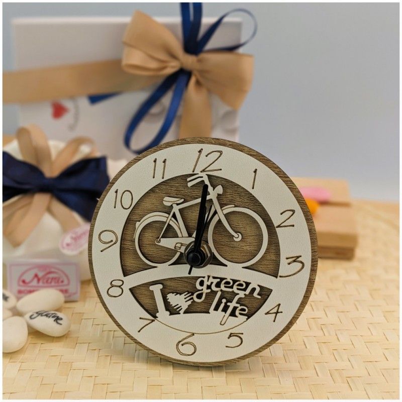Bomboniere Orologio a Tema Bicicletta