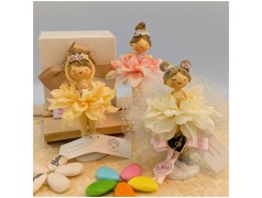 Bomboniere Ballerine con gonnelino di fiori