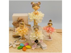 Bomboniere Ballerine con gonnelino di fiori