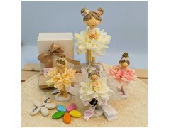 Bomboniere Ballerine con gonnelino di fiori