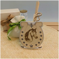 Bomboniera cavallo Profumatore ferro di cavallo