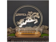 Bomboniere a tema Cavallo lampada