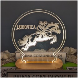 Bomboniere a tema Cavallo lampada