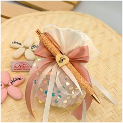 Bomboniere per Comunione Penne Glitter