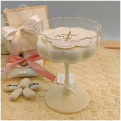 Candela in Bicchiere