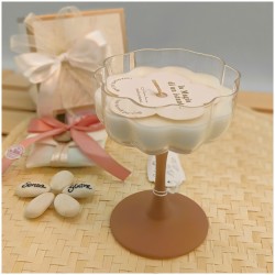 Candela in Bicchiere