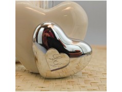 Profumatore Claraluna Cuore nozze d'argento