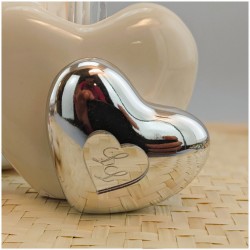 Profumatore Claraluna Cuore nozze d'argento