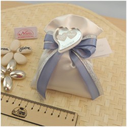 Bomboniera nozze d'argento