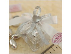 Scatolina in vetro Bomboniere nozze d'argento