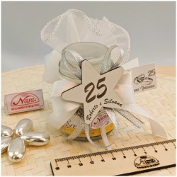 Candeline Profumate Bomboniere nozze d'argento