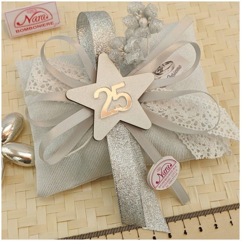 Bomboniere originali Nozze d'argento