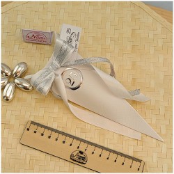 Coni portaconfetti nozze d'argento