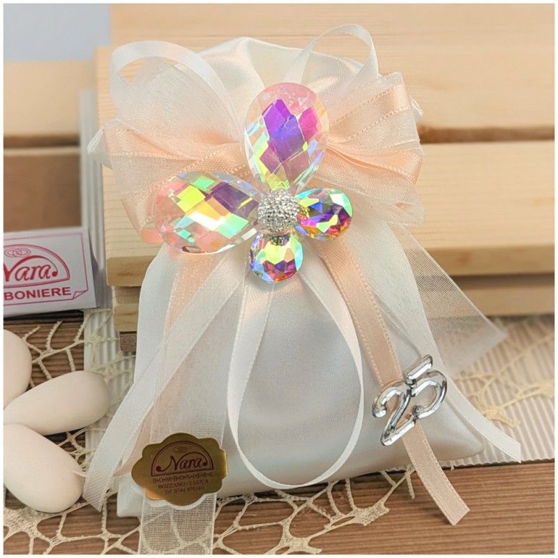 Bomboniere farfalla in Cristallo per anniversario