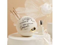 Mappamondo profumatore Claraluna cuore oro