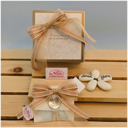 scatola botanica oro Claraluna Bomboniere