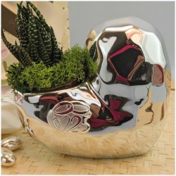 Bomboniere Anniversario cuore con piantina