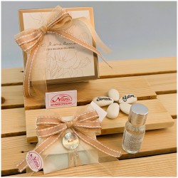 Bomboniere per 50 anni di Matrimonio scatola ed elementi inclusi