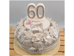 Torta Bomboniere 60 Anni di Matrimonio