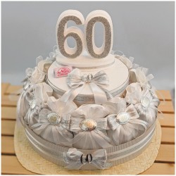 Torta Bomboniere 60 Anni di Matrimonio