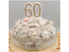 Torta Bomboniere 60 Anni di Matrimonio