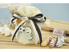 bomboniere calcio scarpette portachiave