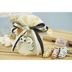 bomboniere calcio scarpette portachiave