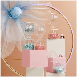 Bomboniere Clessidra Azzurra