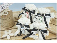 bomboniere calcio scarpette portachiavi juventus