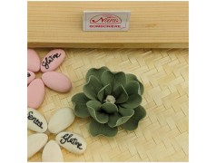 Bomboniere in Capodimonte fiore verde