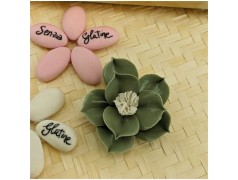 Fiore in porcellana Bomboniera Italiana