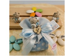 Orsetto azzurro portachiavi