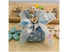 Orsetto azzurro portachiavi