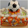 Bomboniera Calcio della Roma con portachiavi