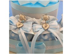 Orsetto azzurro portachiavi