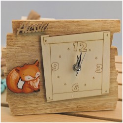 Bomboniere Animali Con Volpe orologio