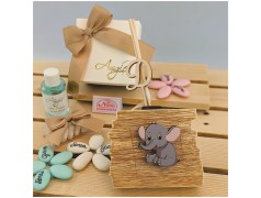 Elefantino Bomboniera animaletti della giungla