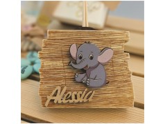 Elefantino Bomboniera animaletti della giungla