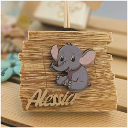 Elefantino Bomboniera animaletti della giungla