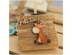 Bomboniera Giraffa animali della giungla profumatore