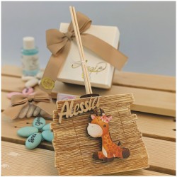 Bomboniera Giraffa animali della giungla profumatore